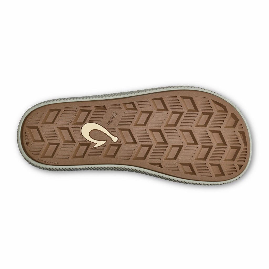 Olukai Men's Ulele Flip Flop - Nori / Clay US061-852